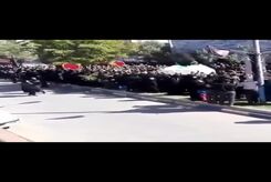 فیلم وحشتناک از لحظه آتش گرفتن دسته جمعی افراد در عزاداری امام حسین | نادیده گرفتن آتش این بلا را سر عزاداران آورد!