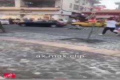 پرت شدن زن میانسال از ماشین گشت ارشاد | برخورد زشت و زننده گشت ارشاد با این زن عصبانیت همه را در خیابان برانگیخت! 