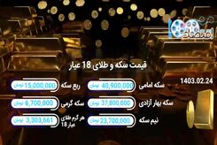 قیمت طلای 18 عیار امروز دوشنبه 24 اردیبهشت 1403 | کی طلا بخریم؟